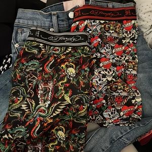ED HARDY BOXERS NEVER WORN❤️❤️
